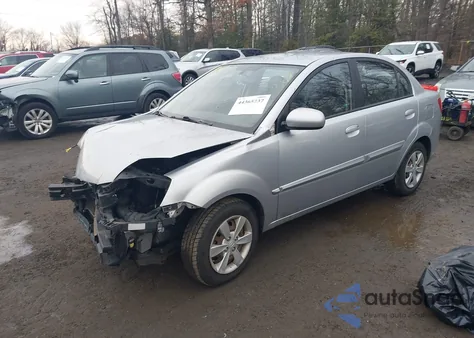 2011 Kia Rio Lx from USA, damaged, VIN KNADH4A30B6753034